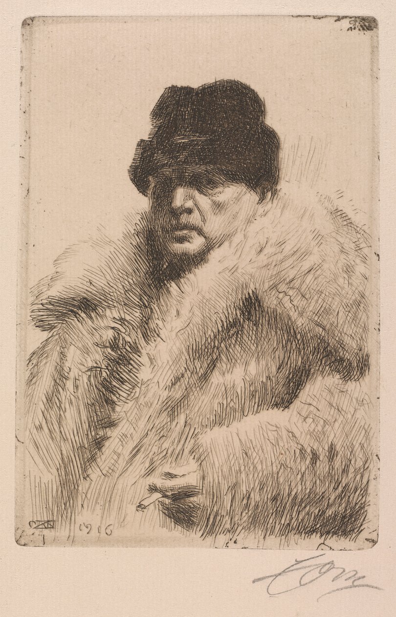 Autoportret autorstwa Anders Leonard Zorn