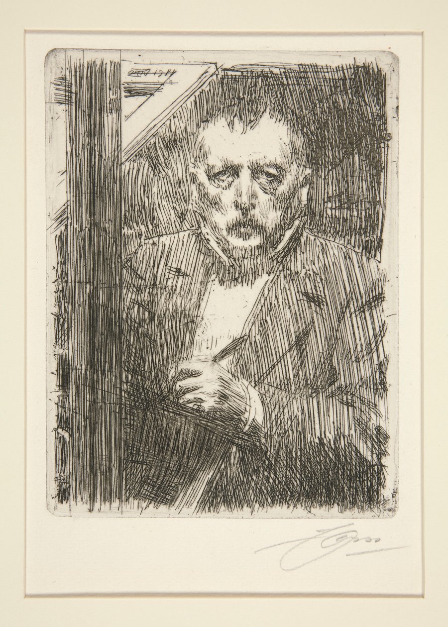 Autoportret autorstwa Anders Leonard Zorn