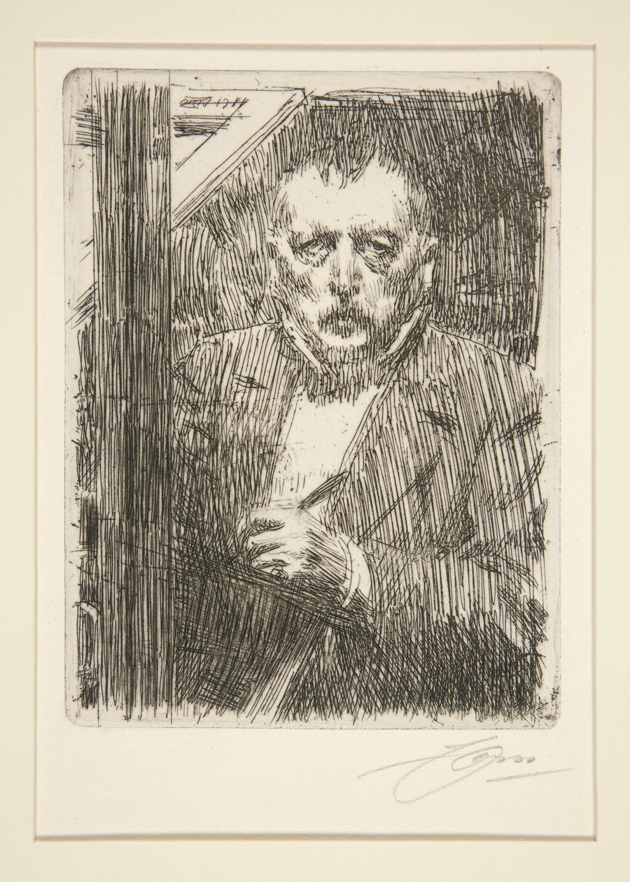 Autoportret autorstwa Anders Zorn