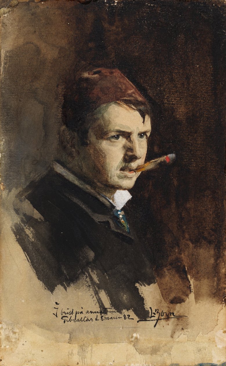 Autoportret autorstwa Anders Zorn