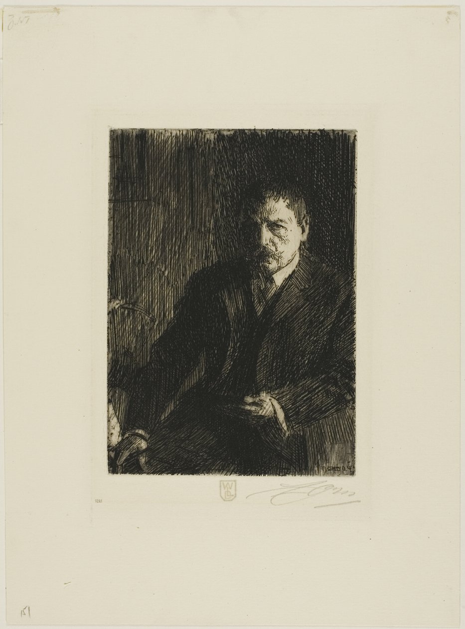 Autoportret 1904 I autorstwa Anders Leonard Zorn