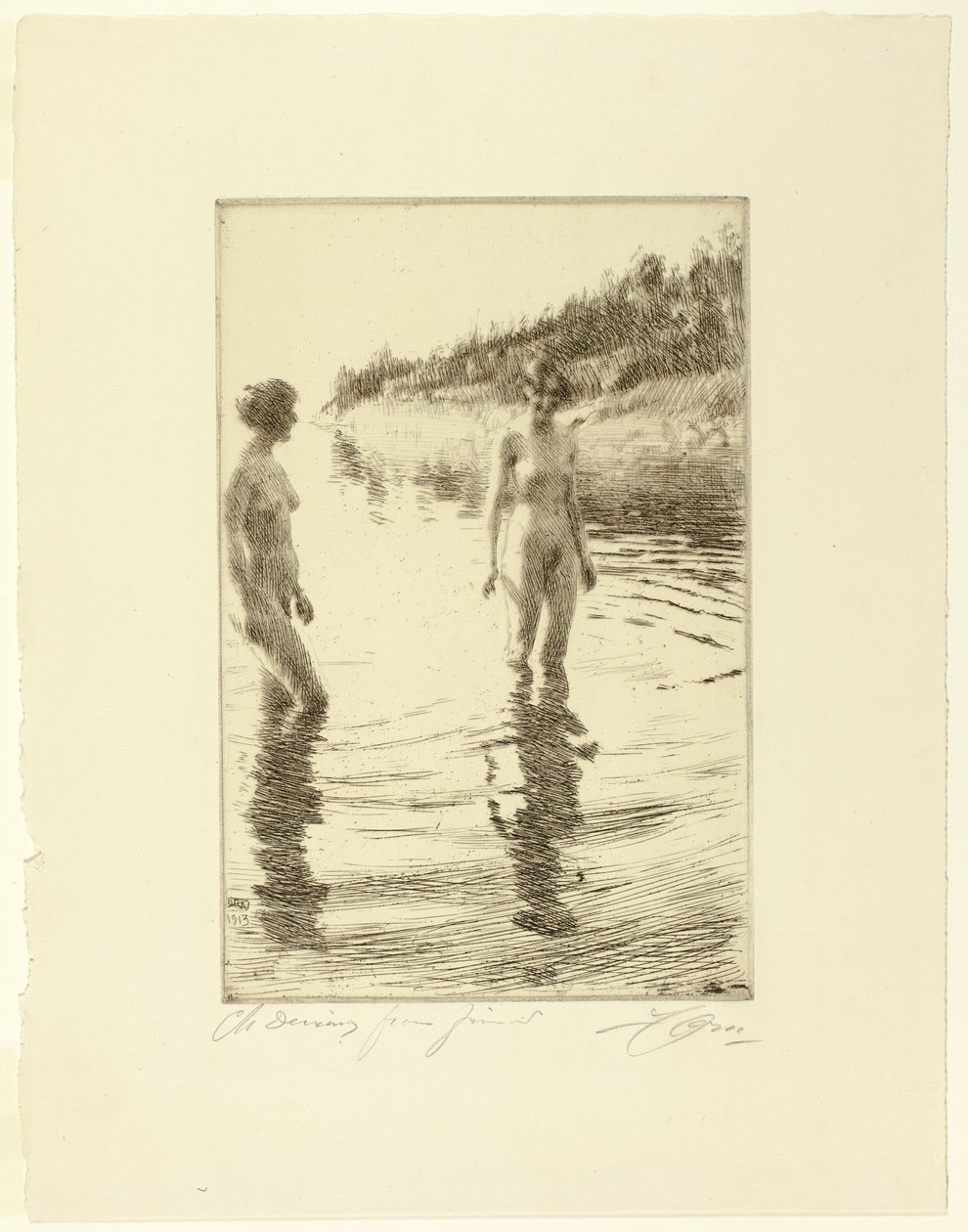 Płytki autorstwa Anders Leonard Zorn