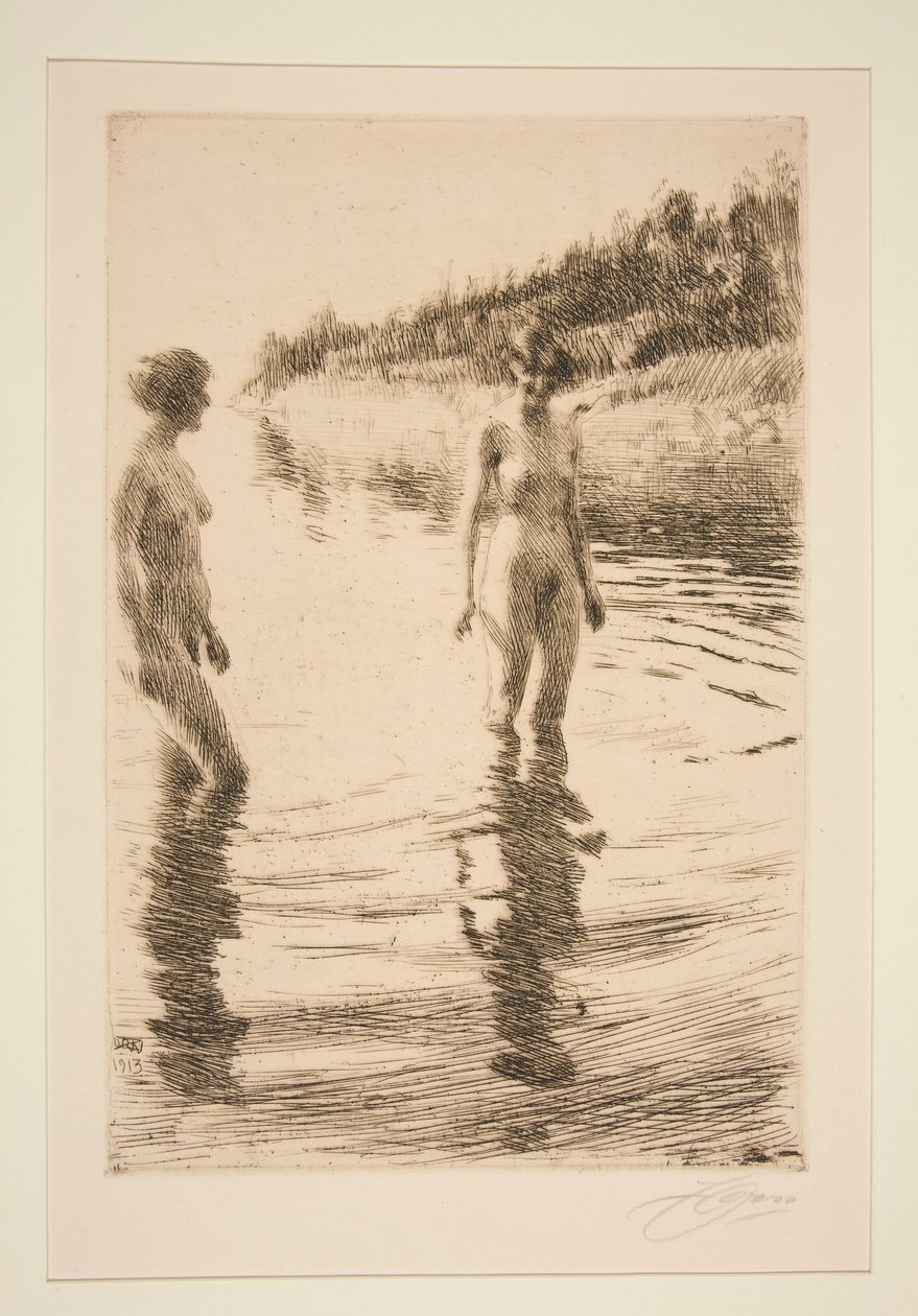 Płytki autorstwa Anders Leonard Zorn