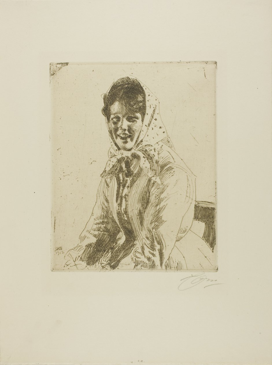 Dziewczyna ze Skery autorstwa Anders Leonard Zorn