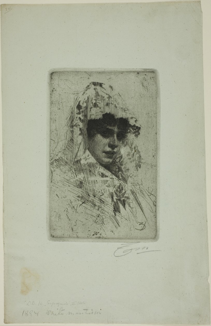 Hiszpanka autorstwa Anders Leonard Zorn