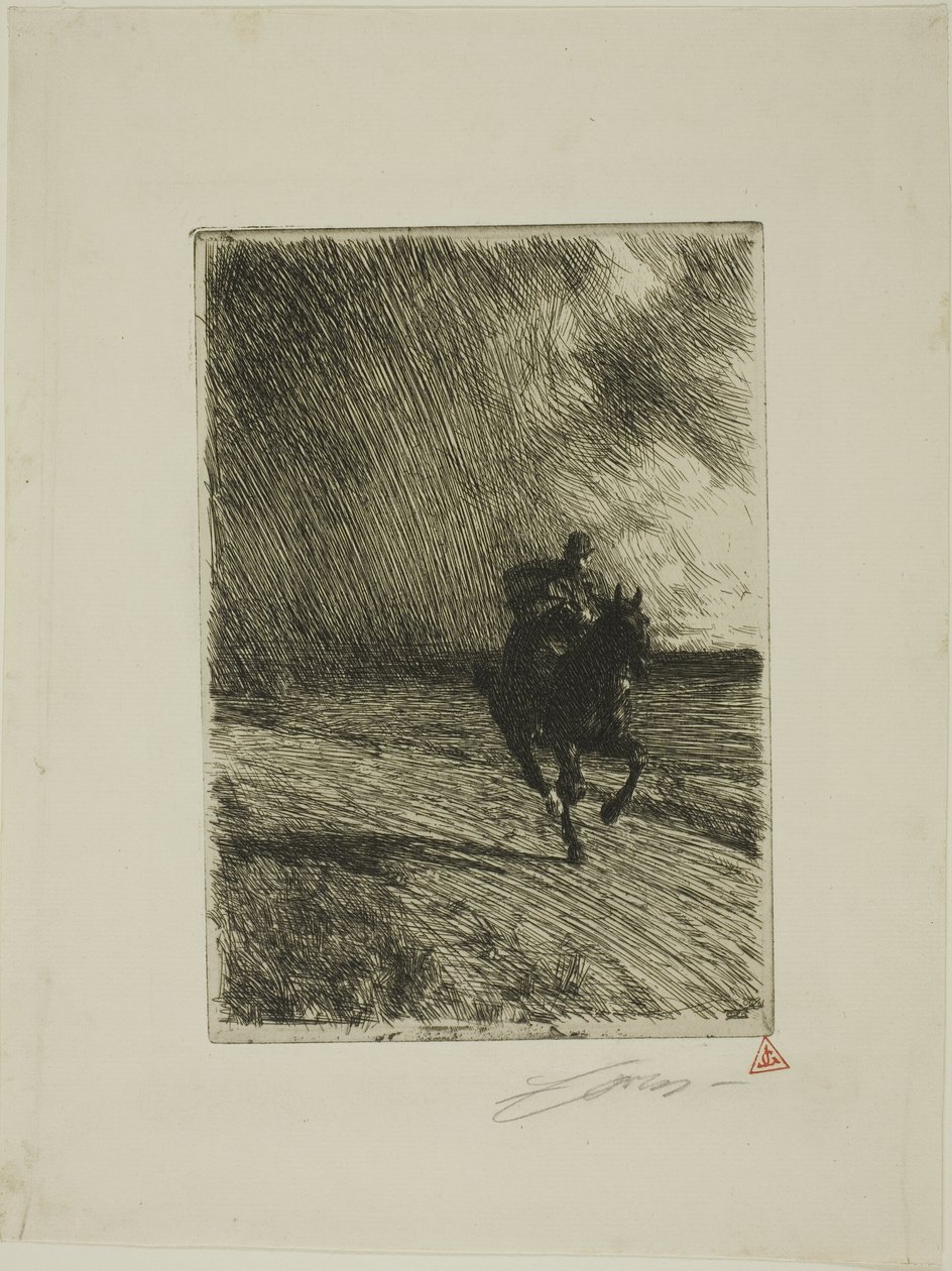 Burza autorstwa Anders Leonard Zorn
