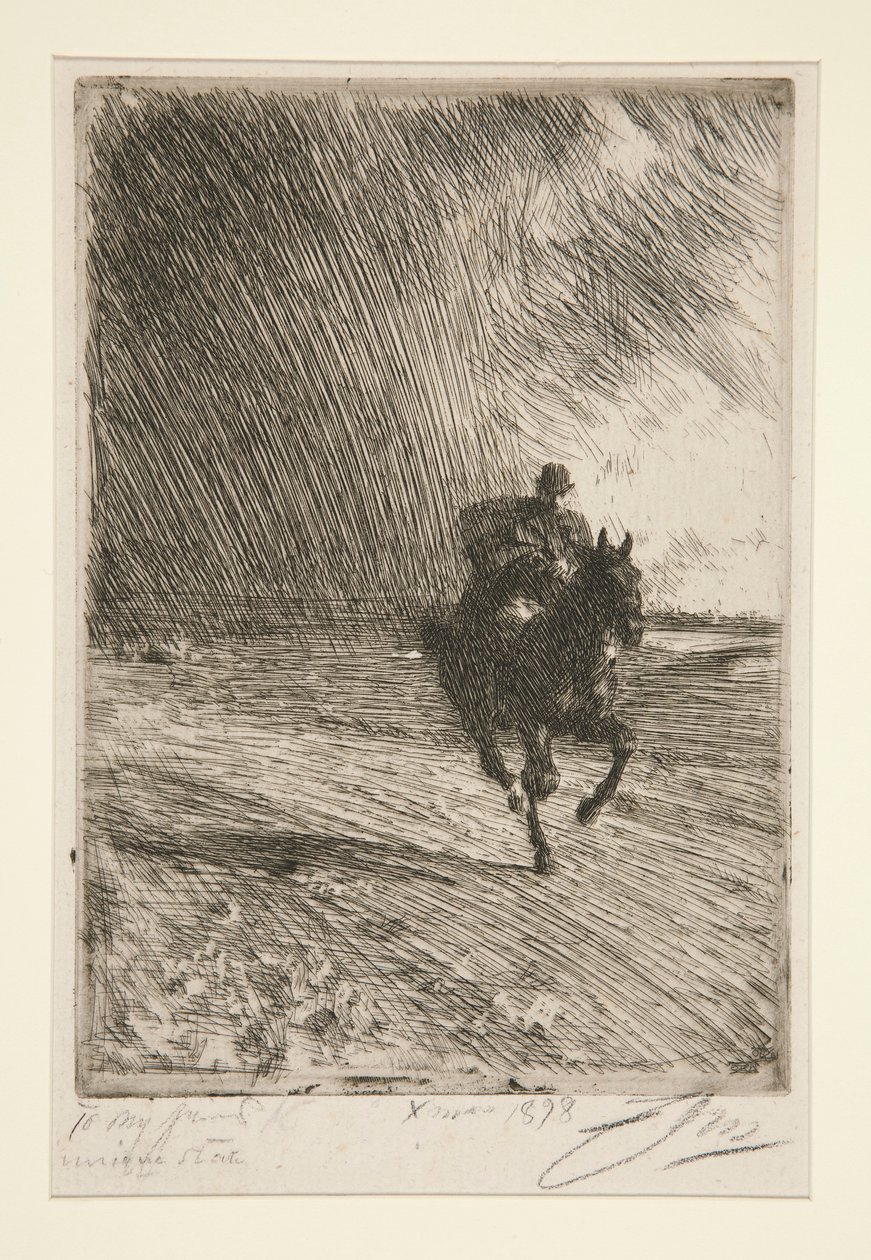 Burza autorstwa Anders Leonard Zorn