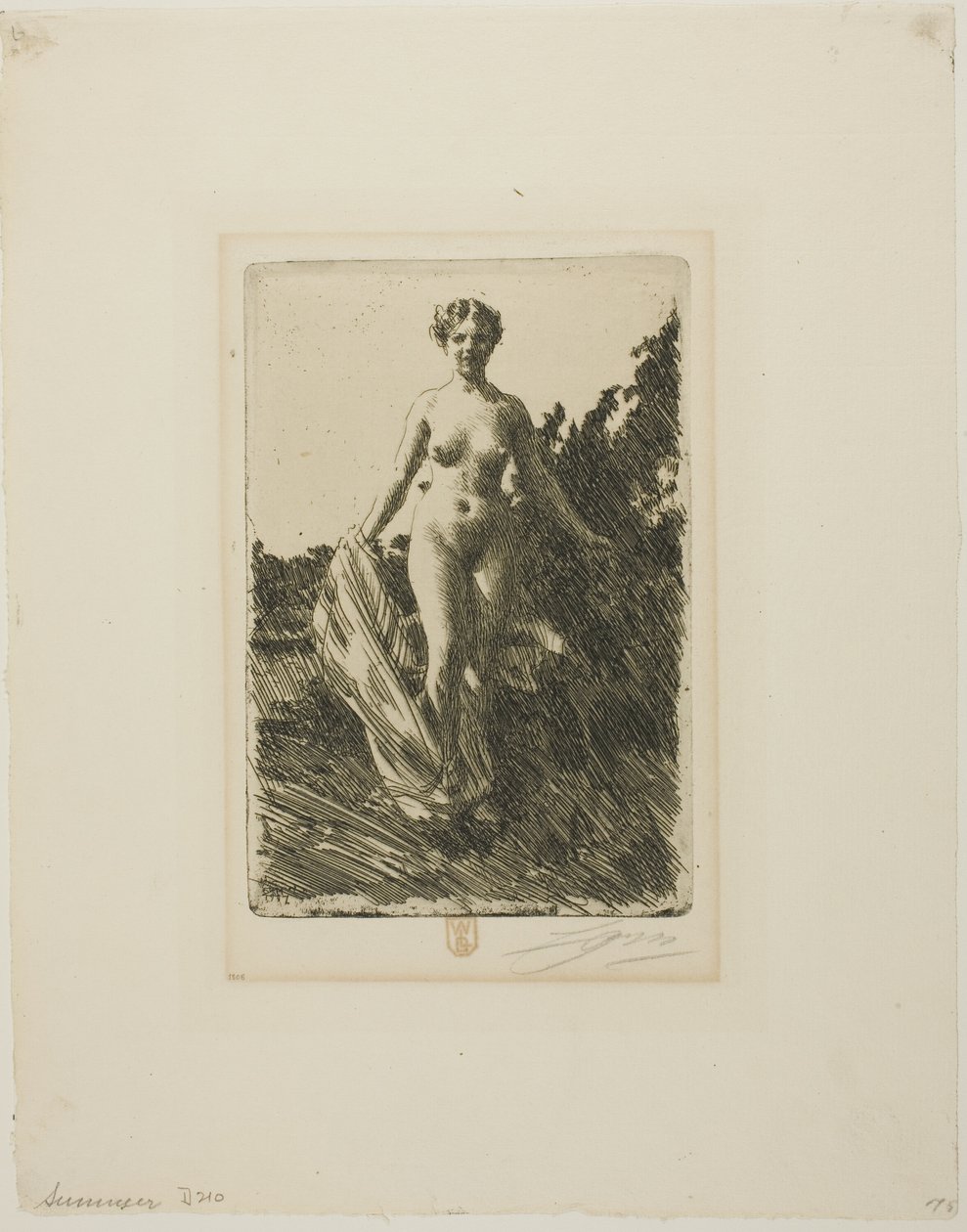 Lato autorstwa Anders Leonard Zorn