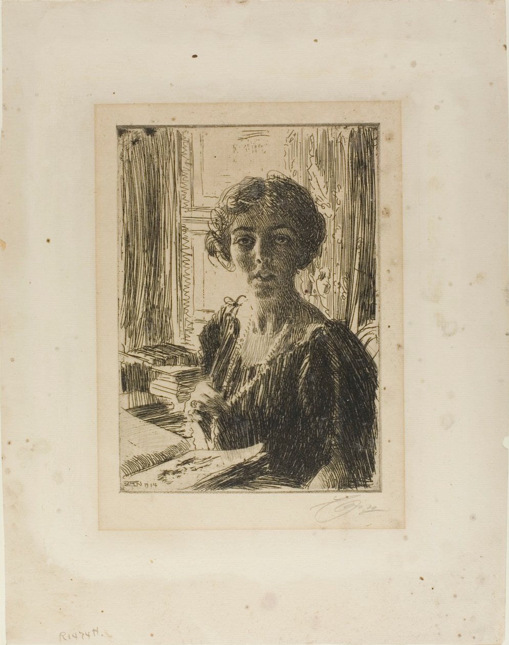 Księżniczka Koronna Małgorzata Szwedzka autorstwa Anders Leonard Zorn