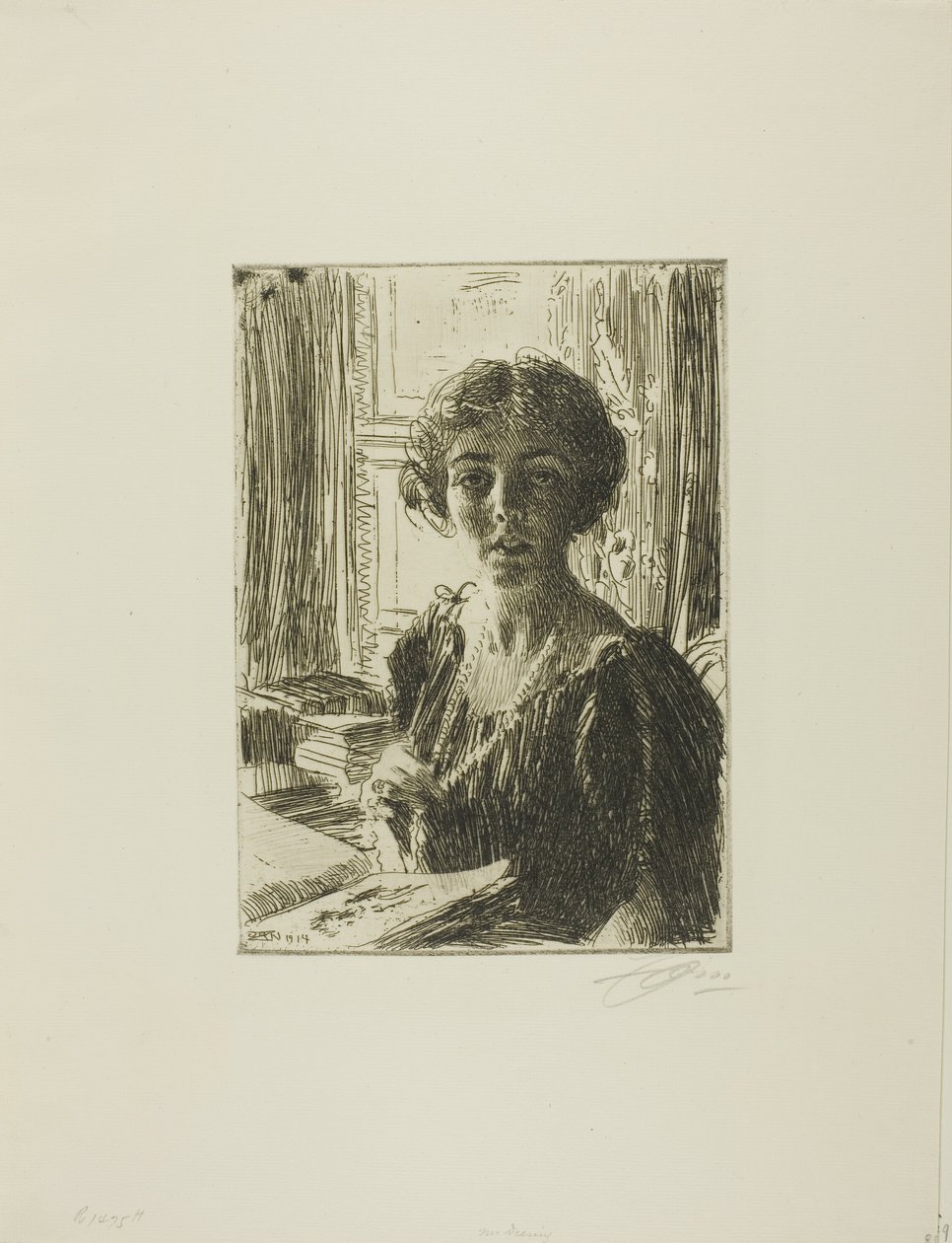 Księżniczka Koronna Małgorzata Szwedzka autorstwa Anders Leonard Zorn
