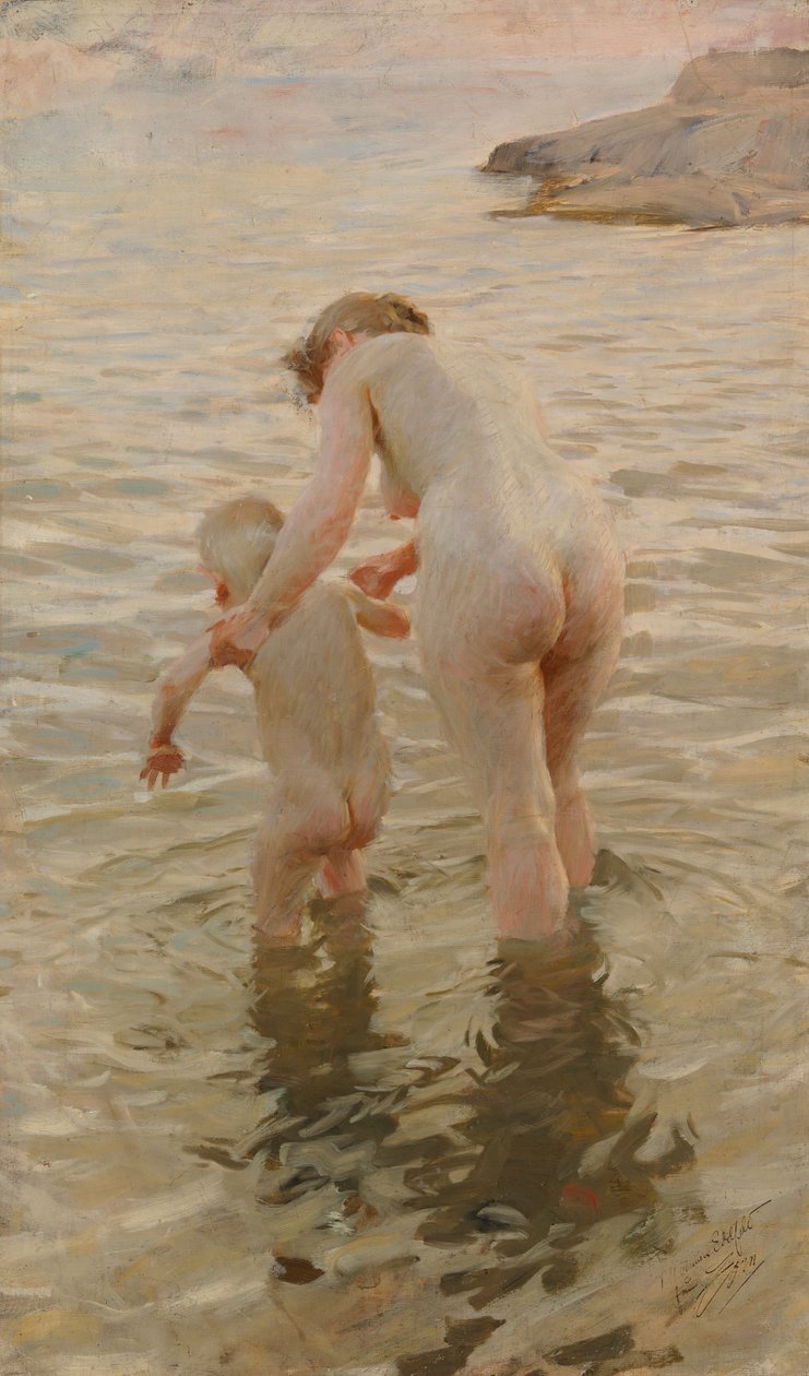 Pierwszy raz autorstwa Anders Zorn