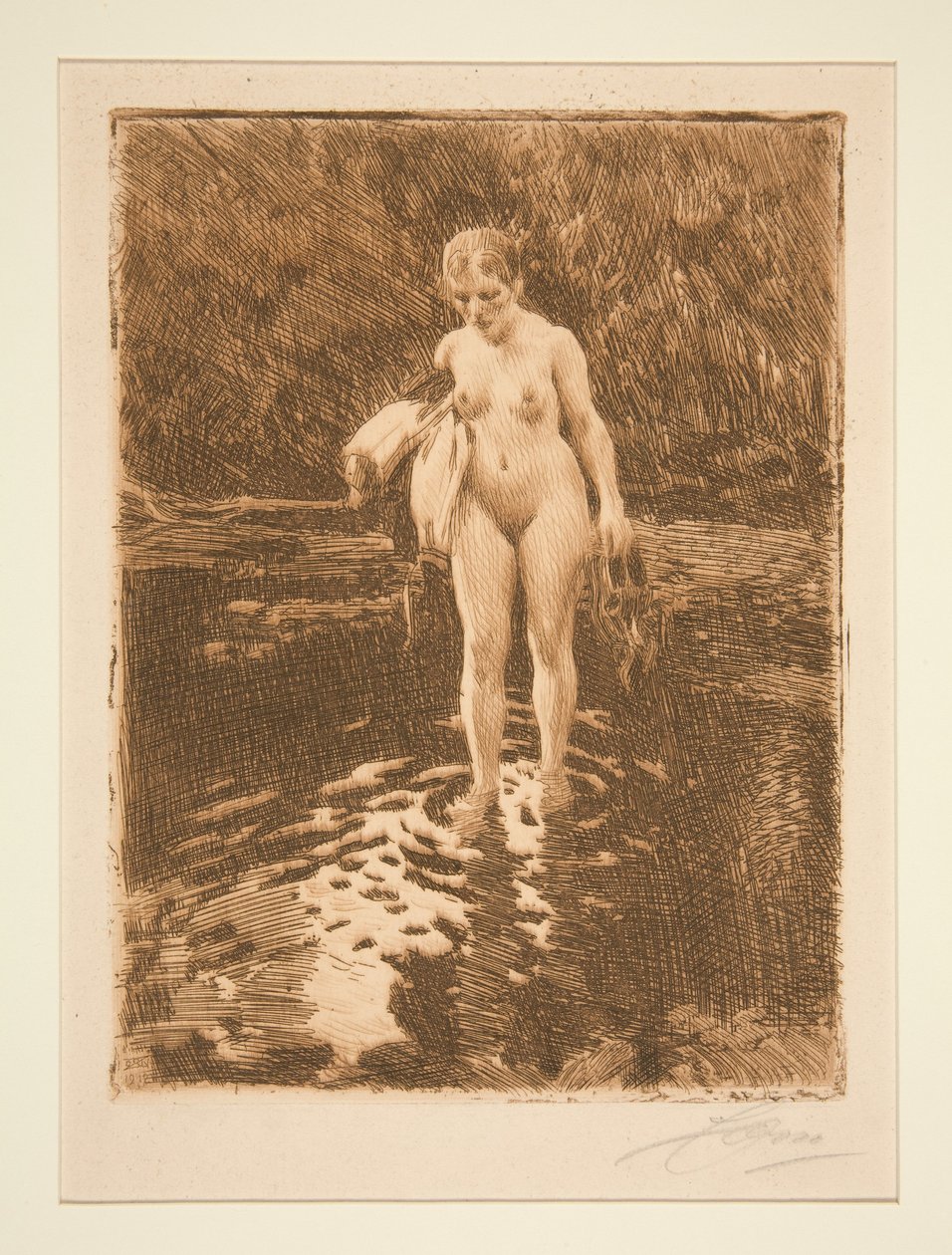 Bród autorstwa Anders Zorn