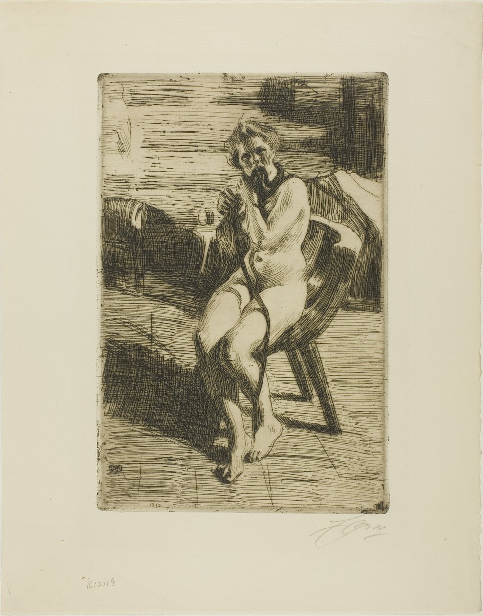 Wstążka do włosów autorstwa Anders Leonard Zorn
