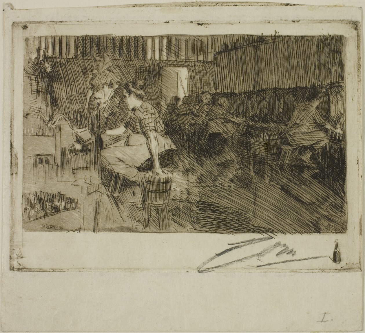 Mały Browar autorstwa Anders Leonard Zorn