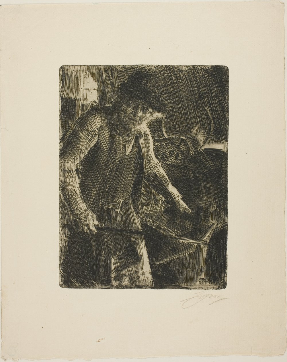 Mistrz-Kowalski autorstwa Anders Leonard Zorn