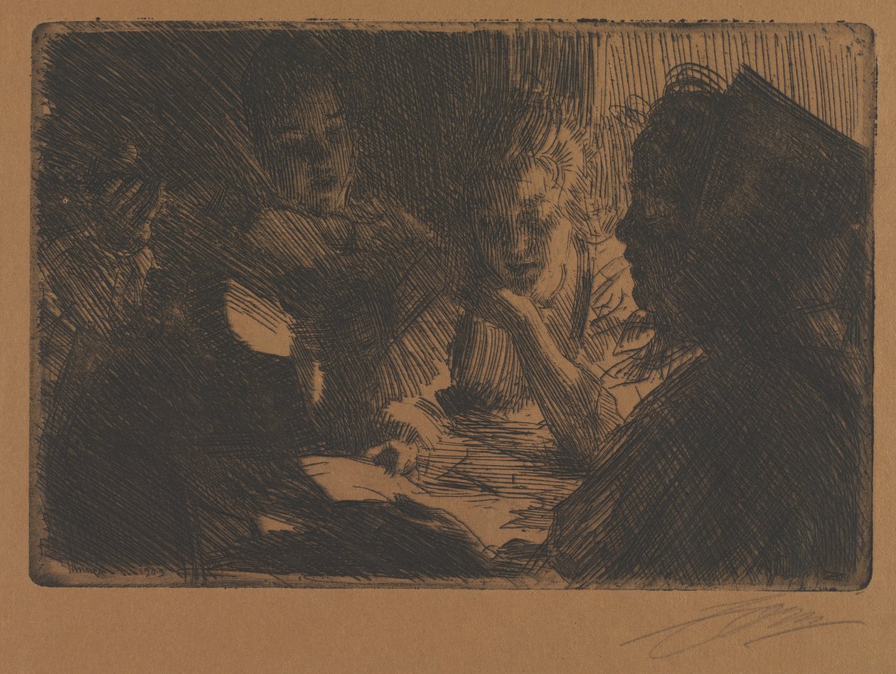 Nowa ballada autorstwa Anders Leonard Zorn