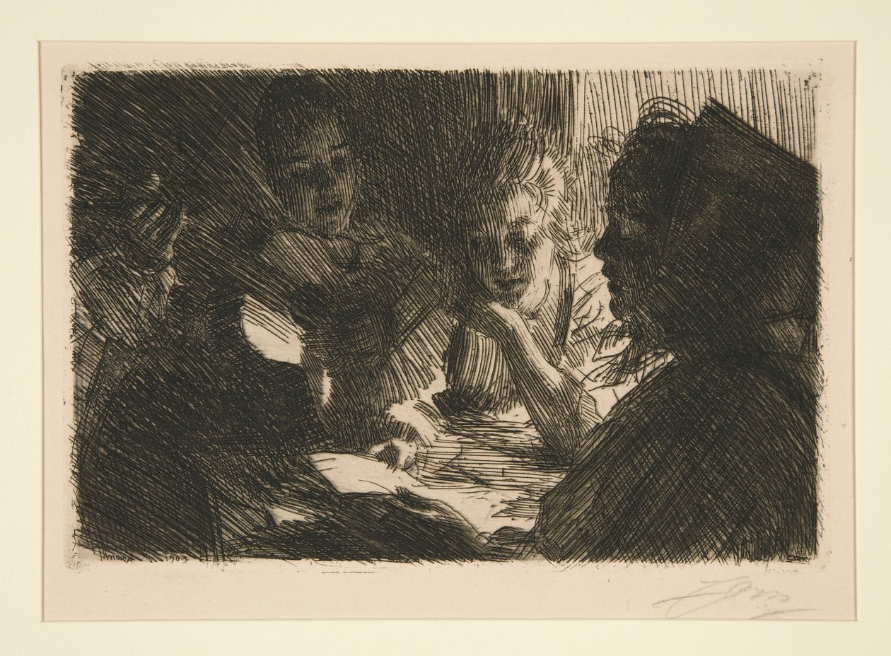 Nowa ballada autorstwa Anders Zorn