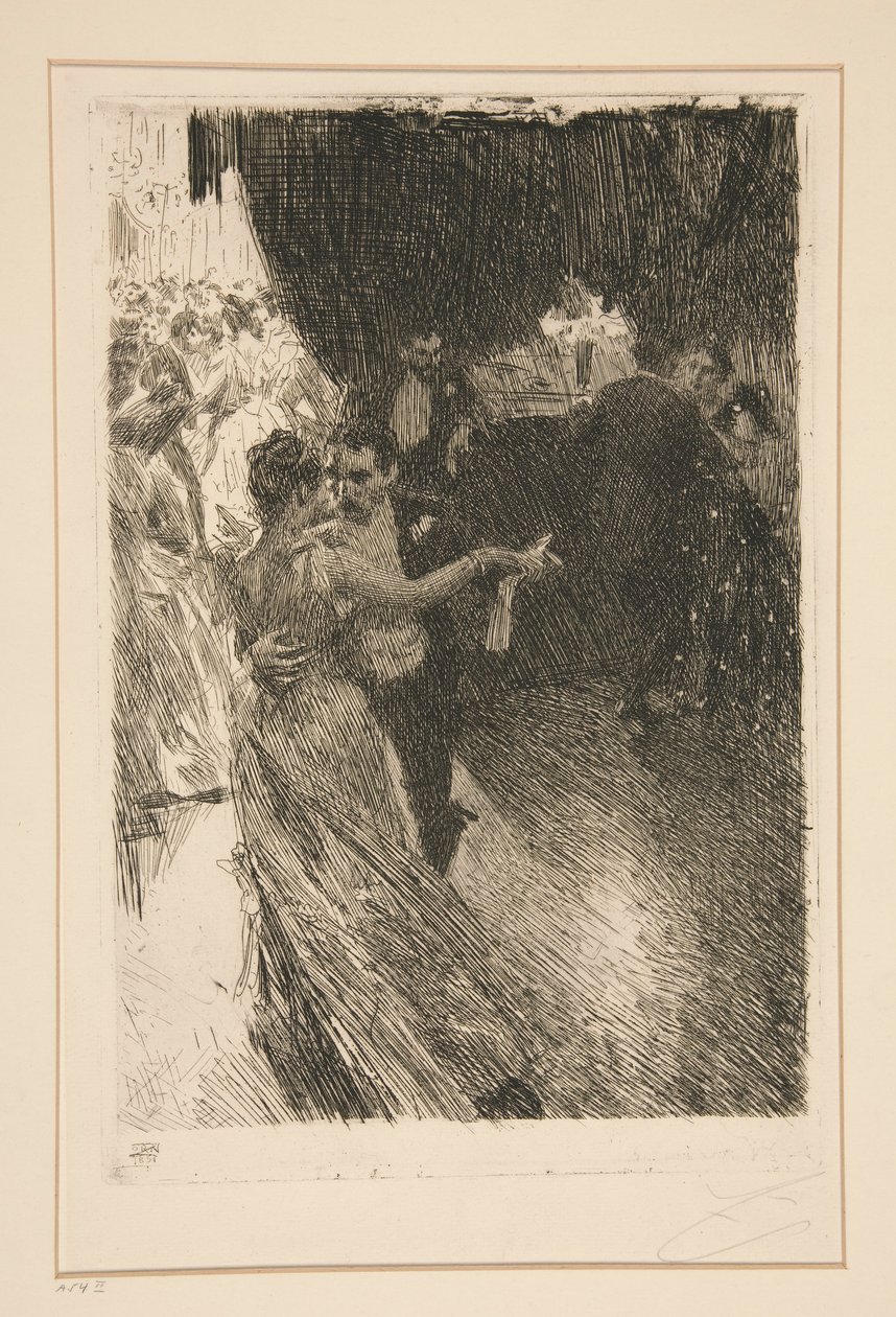 Walc autorstwa Anders Leonard Zorn