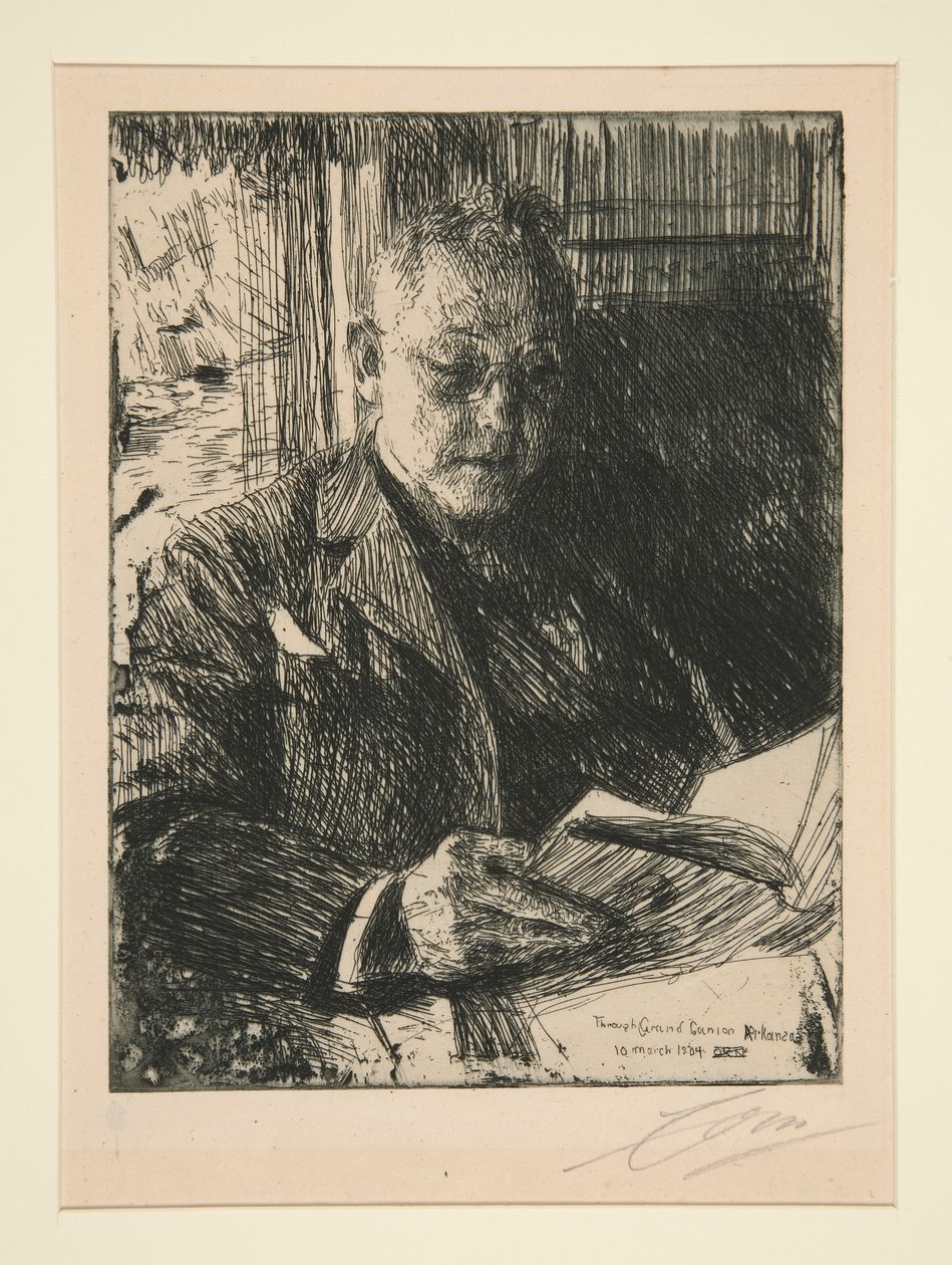Towarzysz podróży autorstwa Anders Leonard Zorn