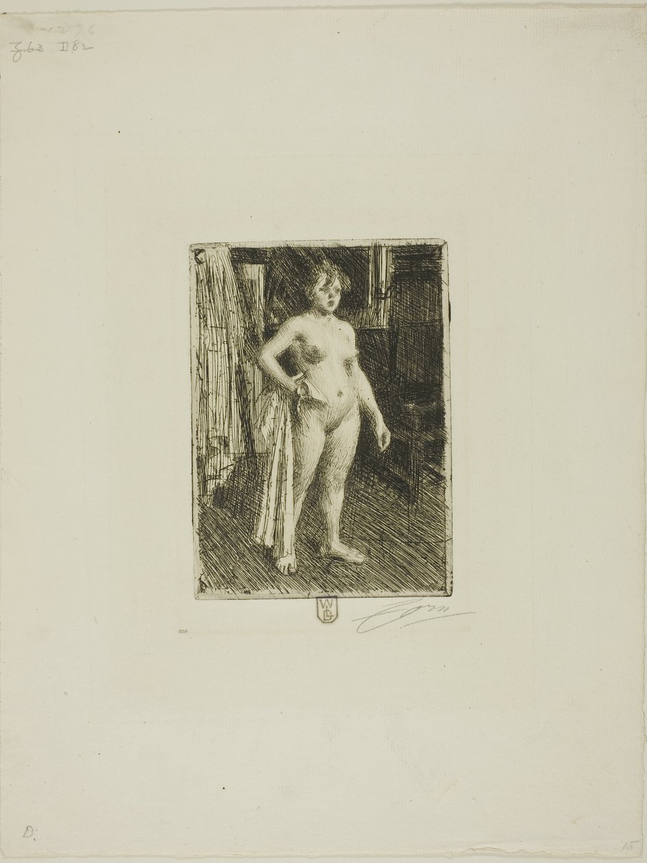 Wenus z La Villette autorstwa Anders Leonard Zorn