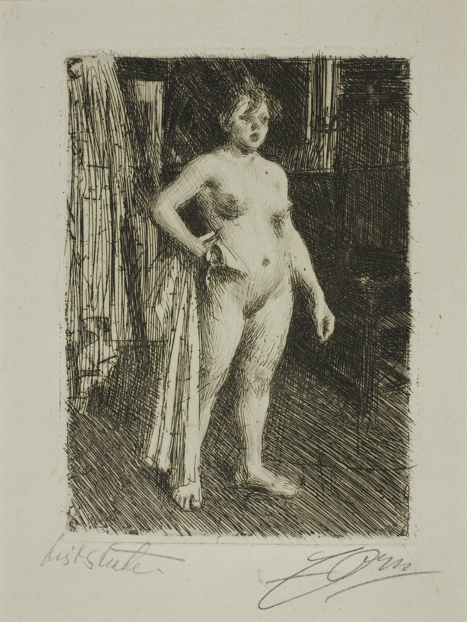 Wenus z La Villette autorstwa Anders Leonard Zorn