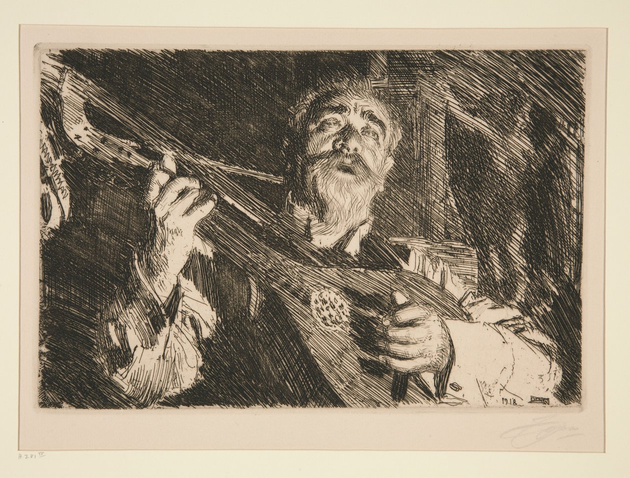 Vicke autorstwa Anders Zorn