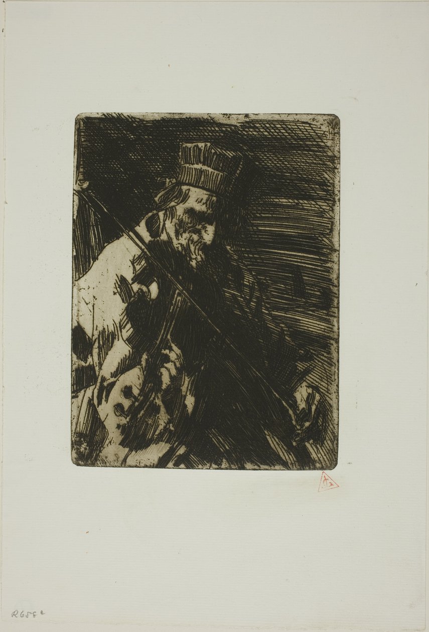 Wioski skrzypek autorstwa Anders Leonard Zorn