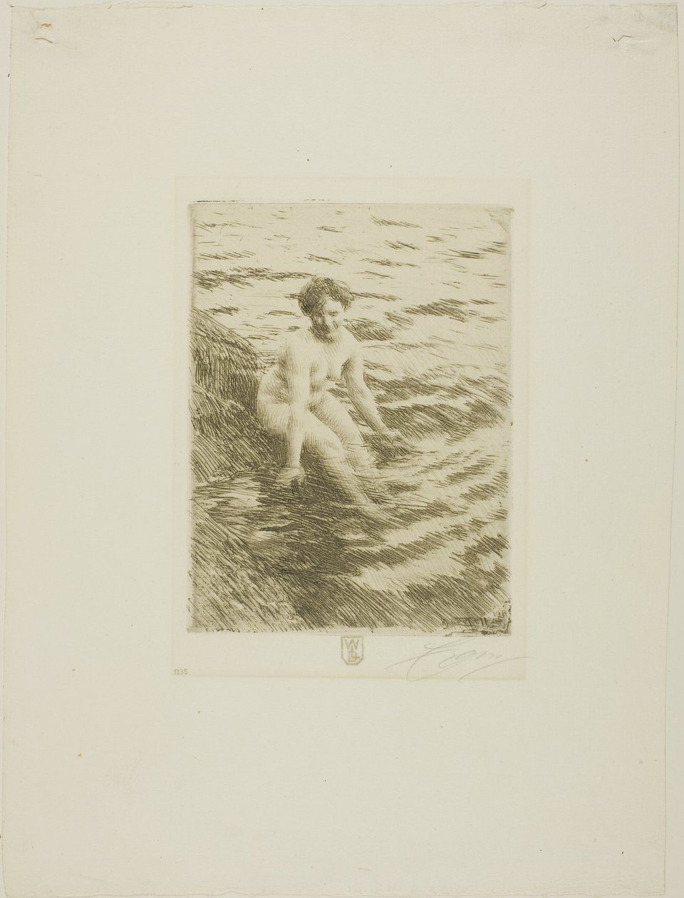 Mokro autorstwa Anders Leonard Zorn