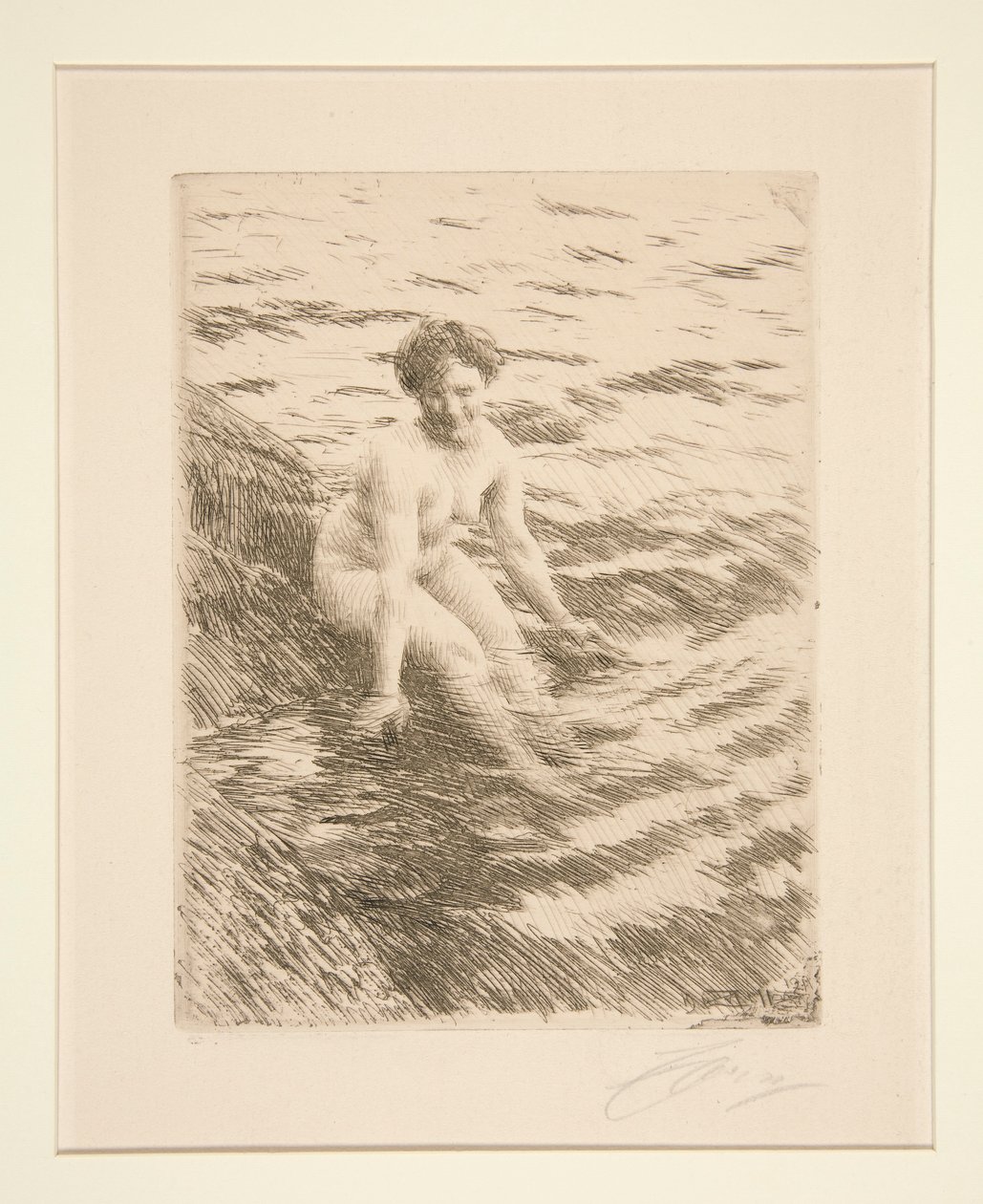 Mokro autorstwa Anders Leonard Zorn