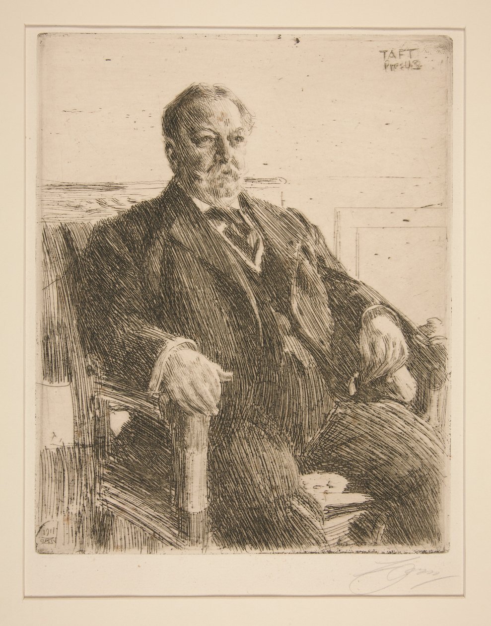William Howard Taft autorstwa Anders Zorn