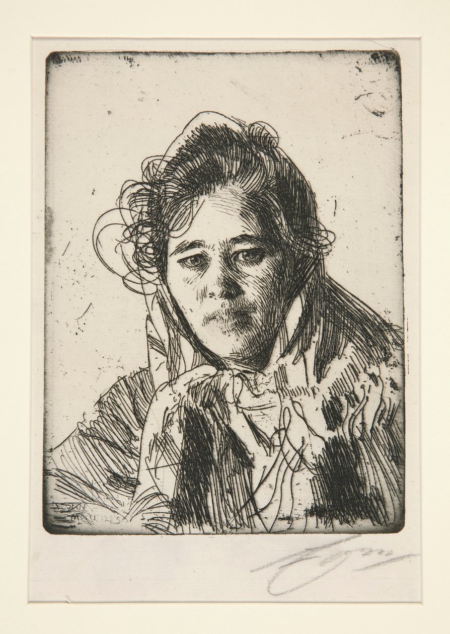 Młoda dziewczyna z Mory (Krakberg autorstwa Anders Leonard Zorn