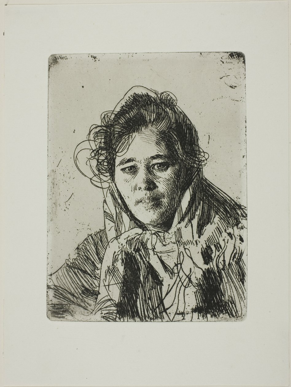 Młoda dziewczyna z Mory (Anna Kråkberg) autorstwa Anders Zorn