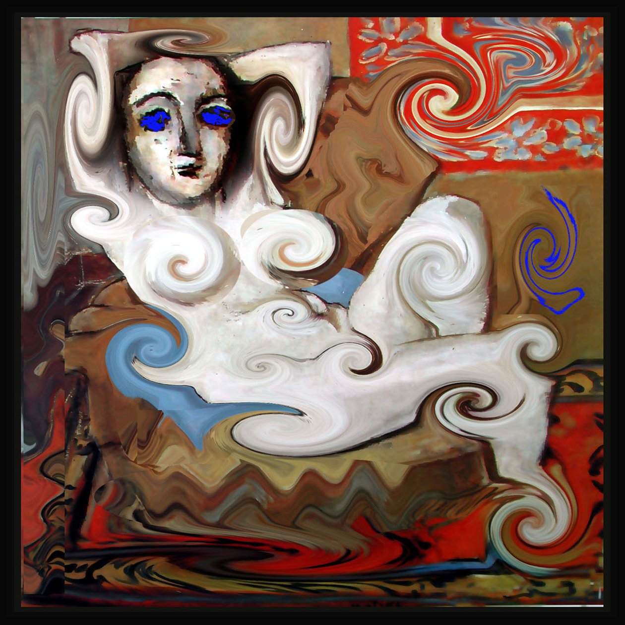 SIREN DI LUCE 2001, 2001 (Praca cyfrowa) autorstwa Ando Gilardi
