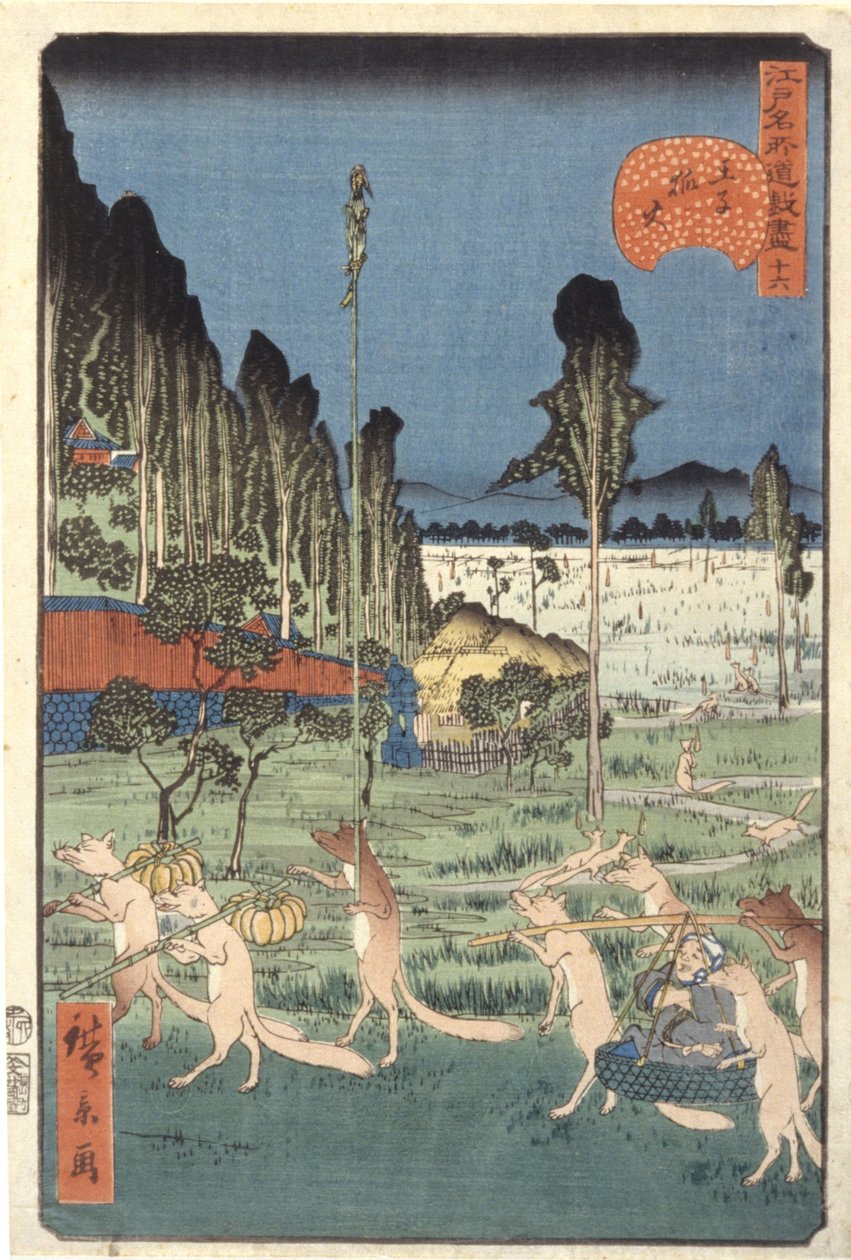 polish autorstwa Ando or Utagawa Hiroshige