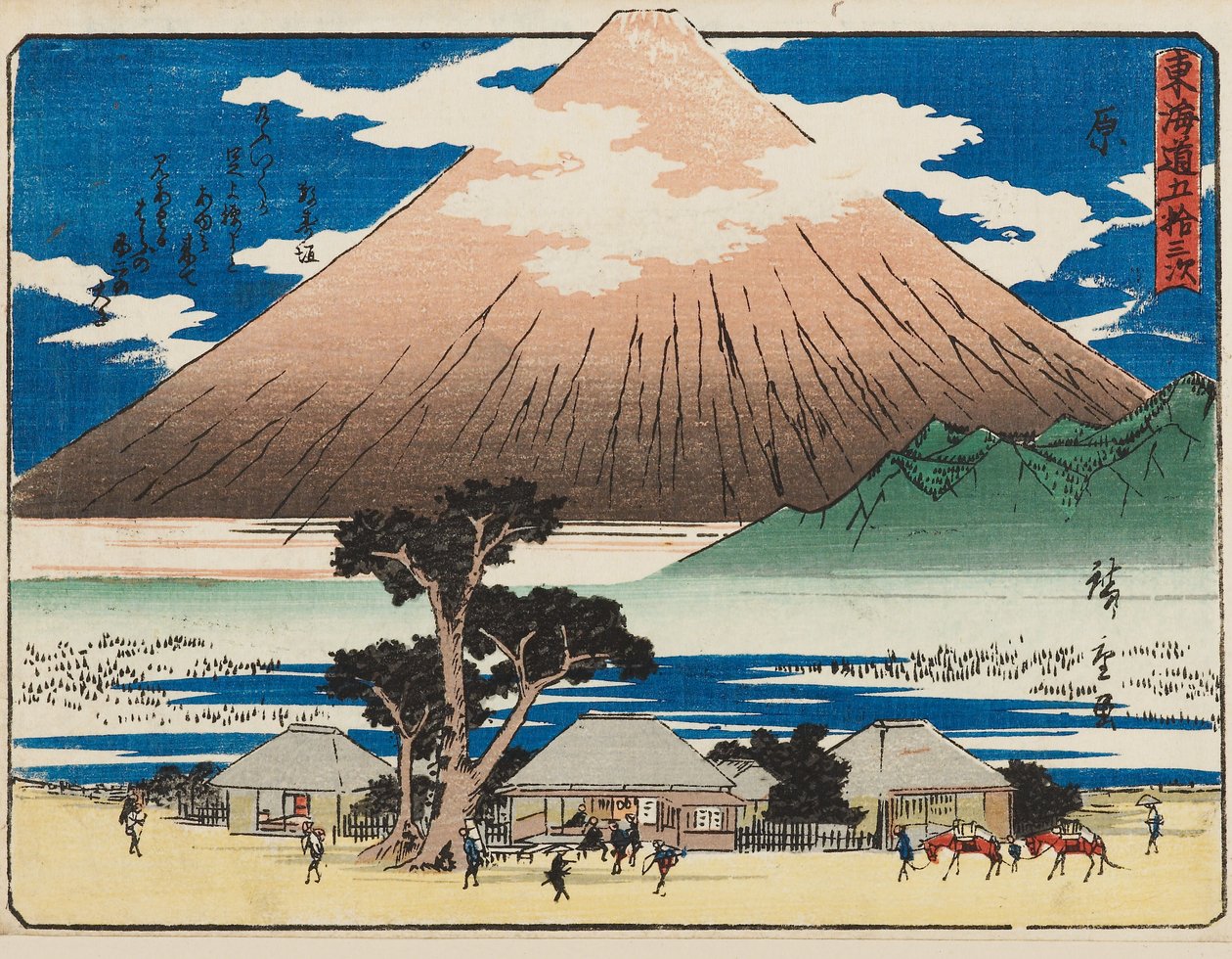 Hara autorstwa Ando or Utagawa Hiroshige