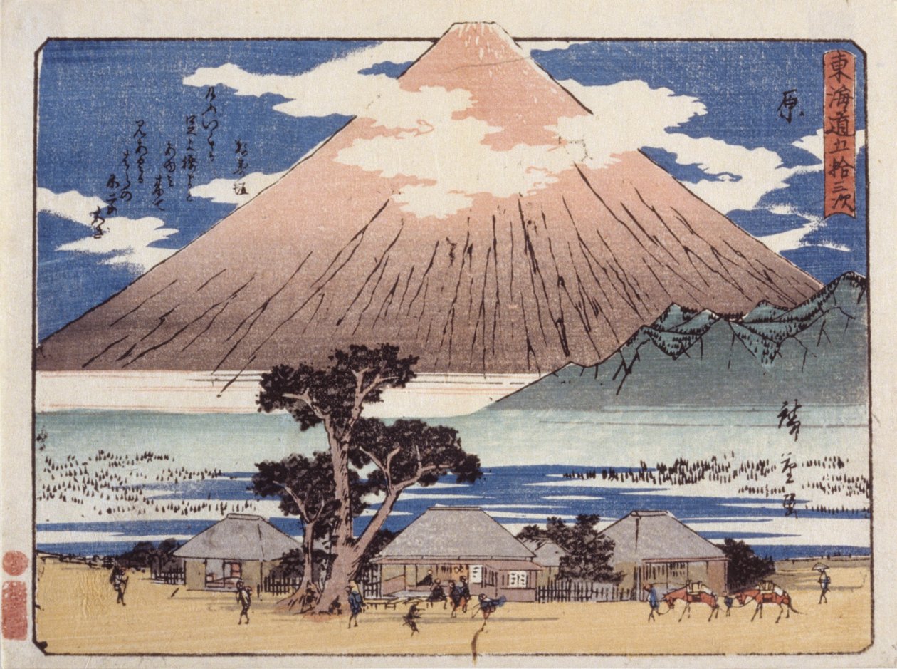 Hara autorstwa Ando or Utagawa Hiroshige