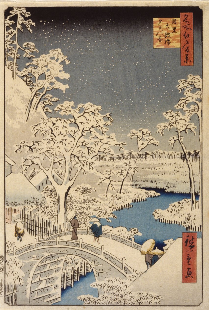 polski autorstwa Ando or Utagawa Hiroshige