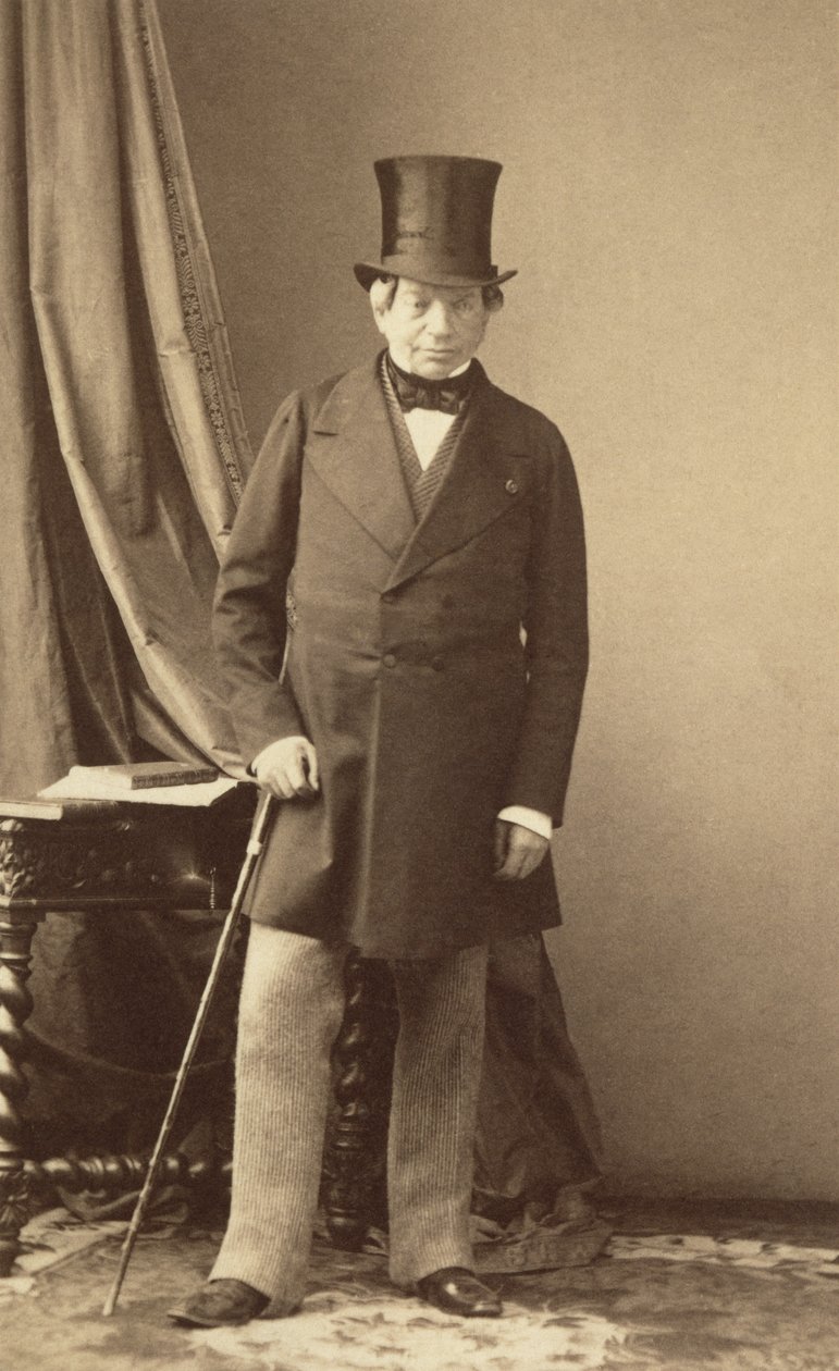 Baron James Rotszyld (1792-1868) autorstwa Andre Adolphe Eugene Disderi