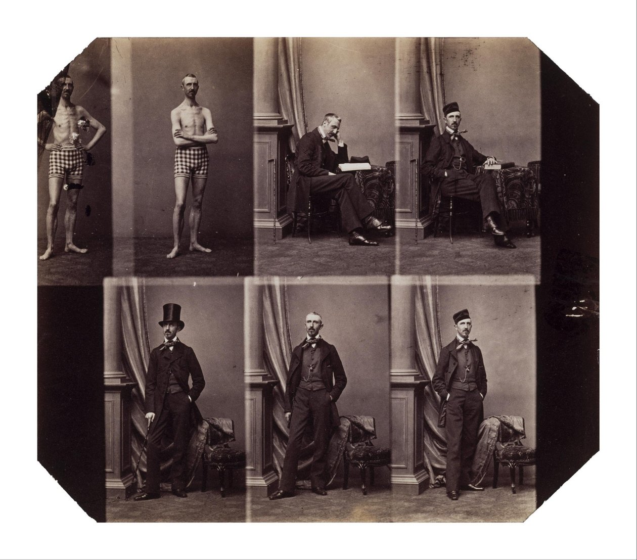 Książę Polignac autorstwa Andre Adolphe Eugene Disderi