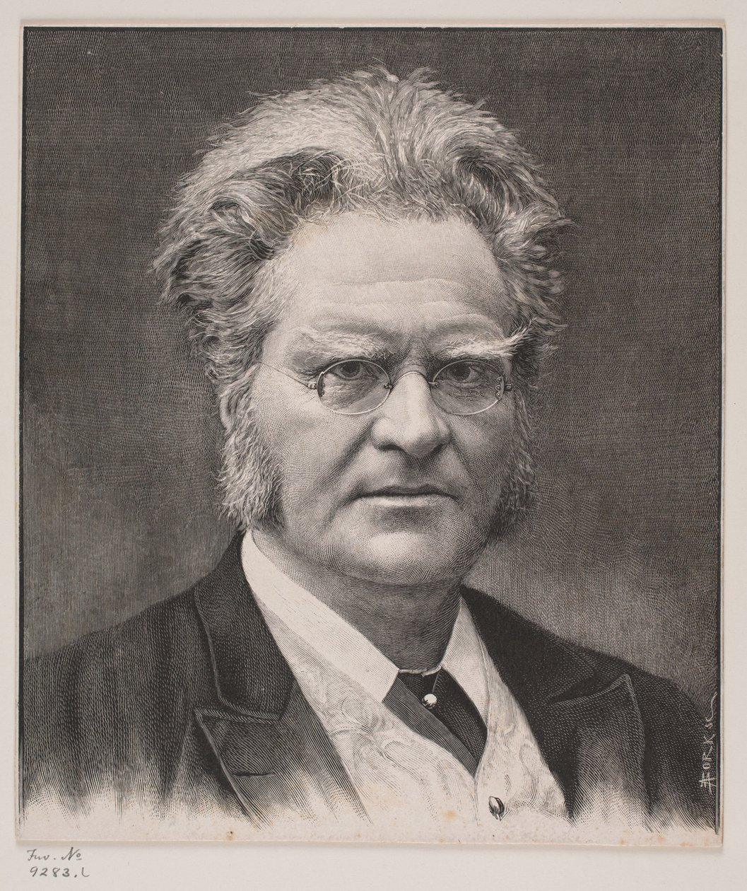 Bjørnstjerne. Björnson autorstwa André Bork