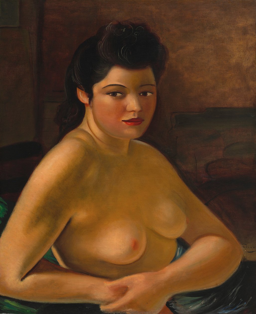 Popiersie kobiety autorstwa Andre Derain