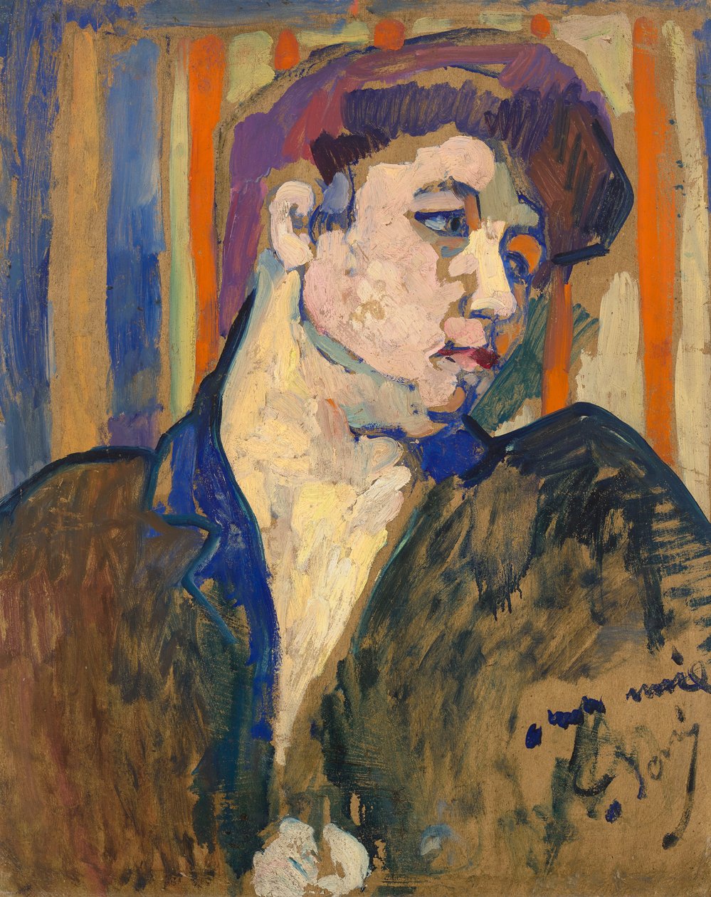 Popiersie kobiety autorstwa Andre Derain