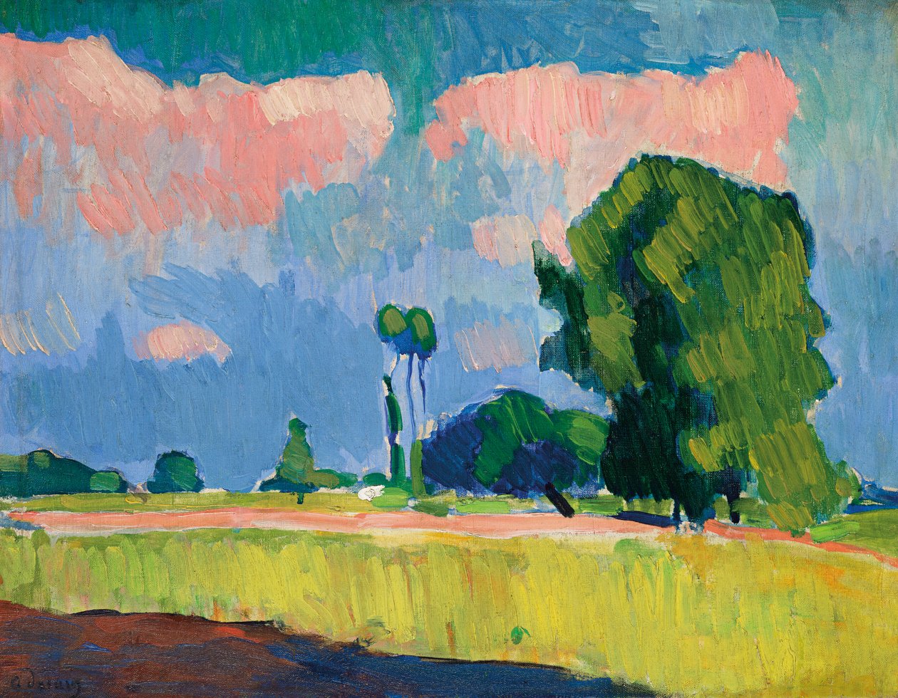 Wokół Chatou autorstwa Andre Derain