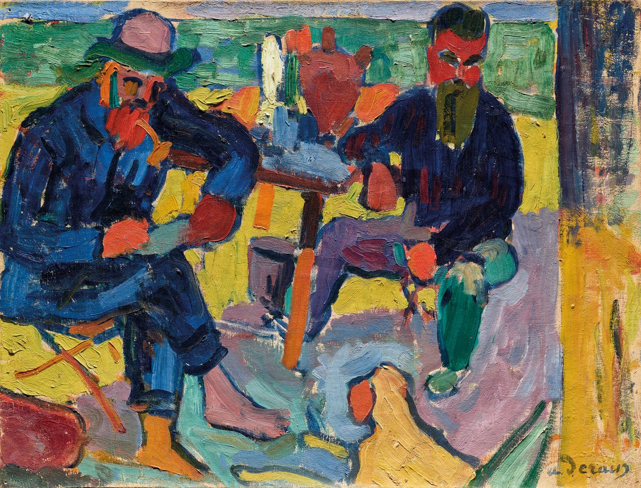 Kobieta przy oknie autorstwa Andre Derain