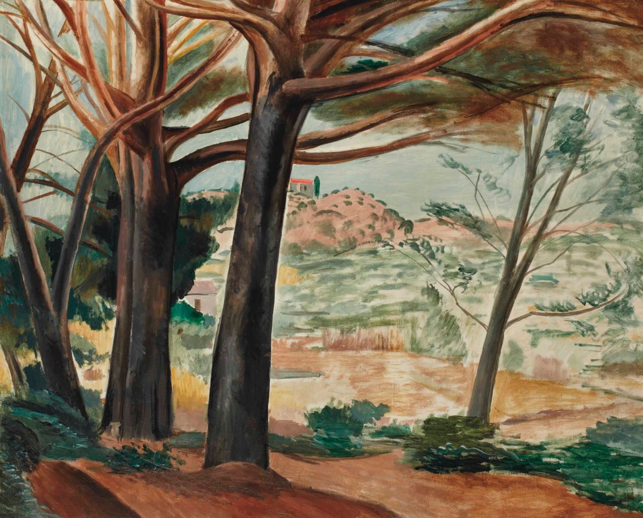 Las Martigues autorstwa Andre Derain