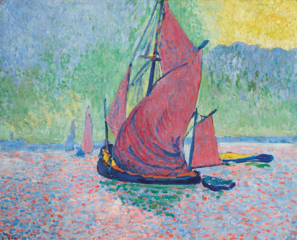 Czerwone żagle autorstwa Andre Derain