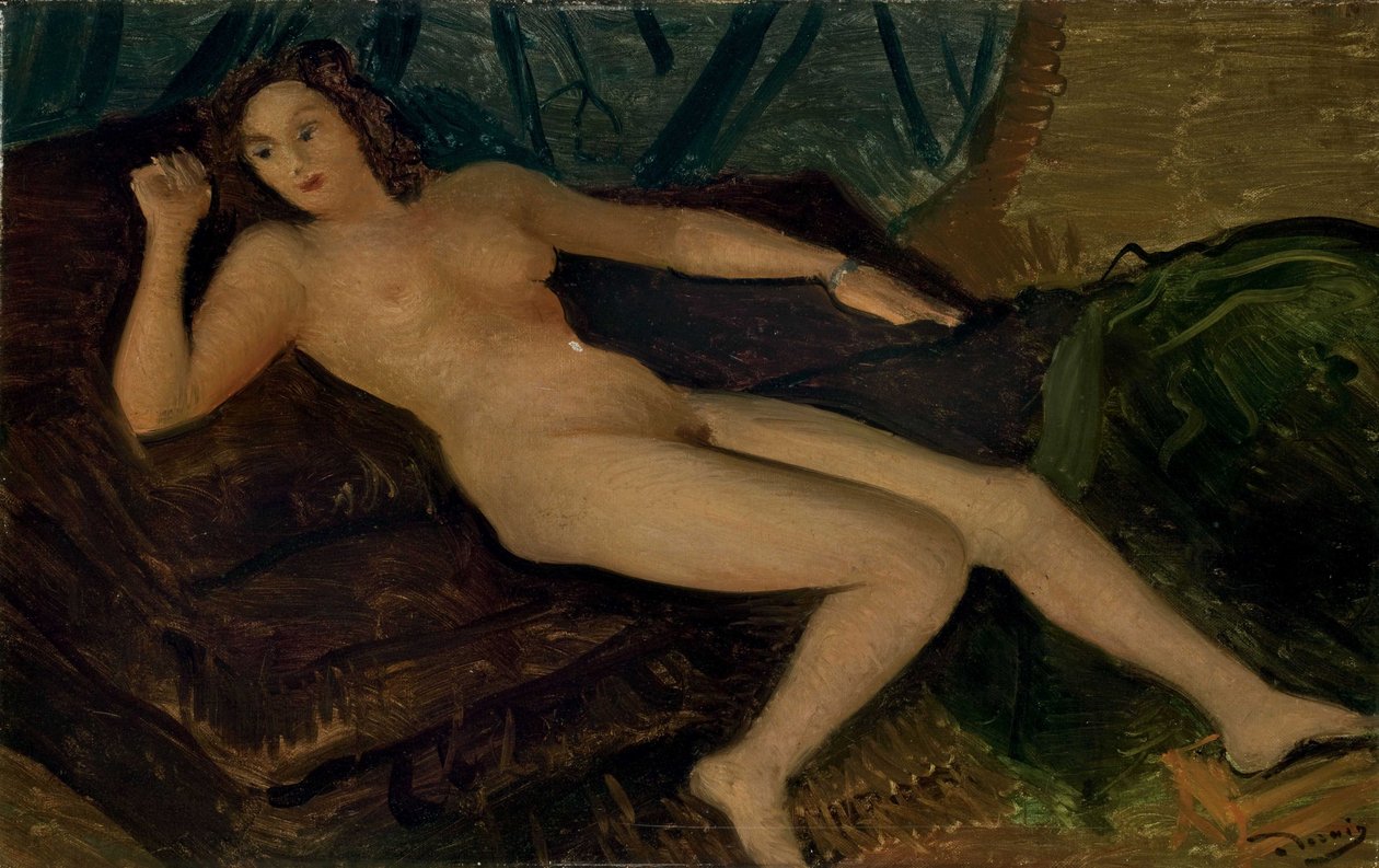 Nagość w pozycji leżącej autorstwa Andre Derain