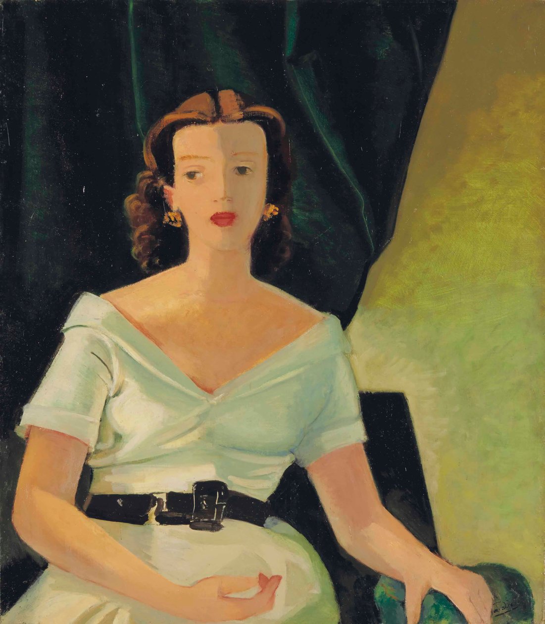 Przypuszczalny portret Geneviève Taillade autorstwa Andre Derain