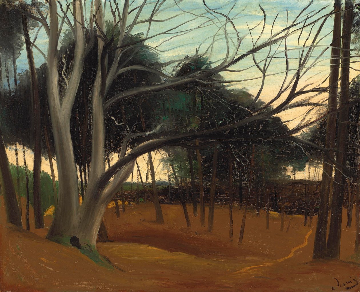Podszycie w Les Lecques autorstwa Andre Derain
