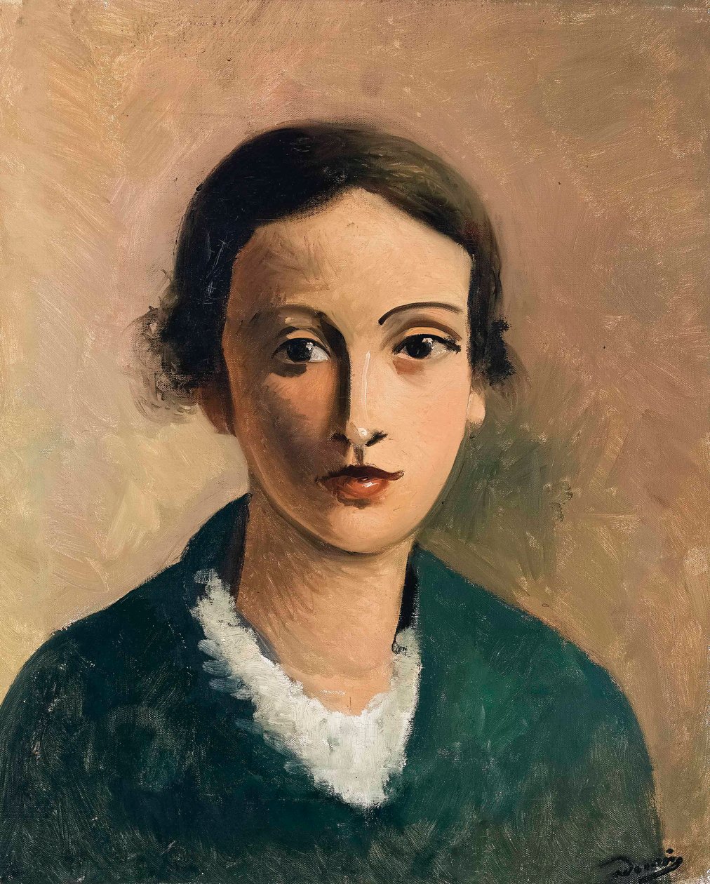 Głowa młodej dziewczyny autorstwa Andre Derain